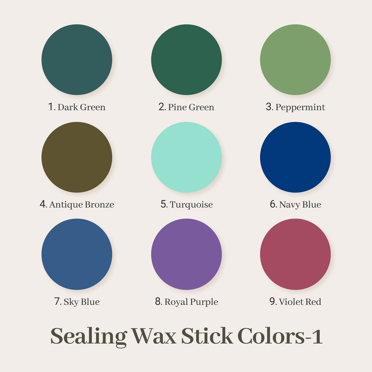 Stamprints Glue Gun Sealing Wax Stick color 1