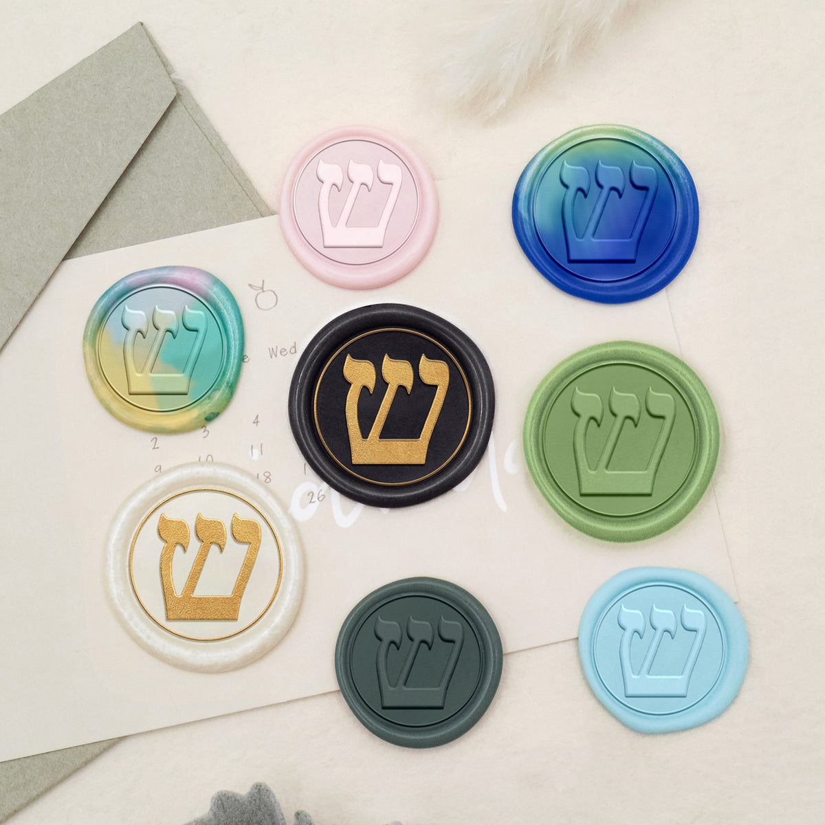 Stamprints Shin Symbol Wax Seal Stamp 3
