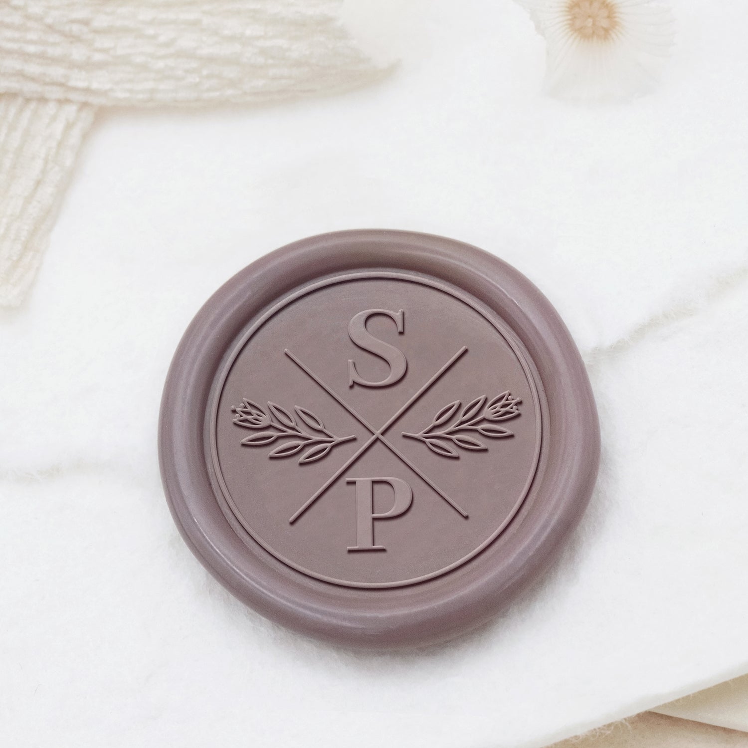 Stamprints Custom Wedding Monogram Wax Seal Stamps 1