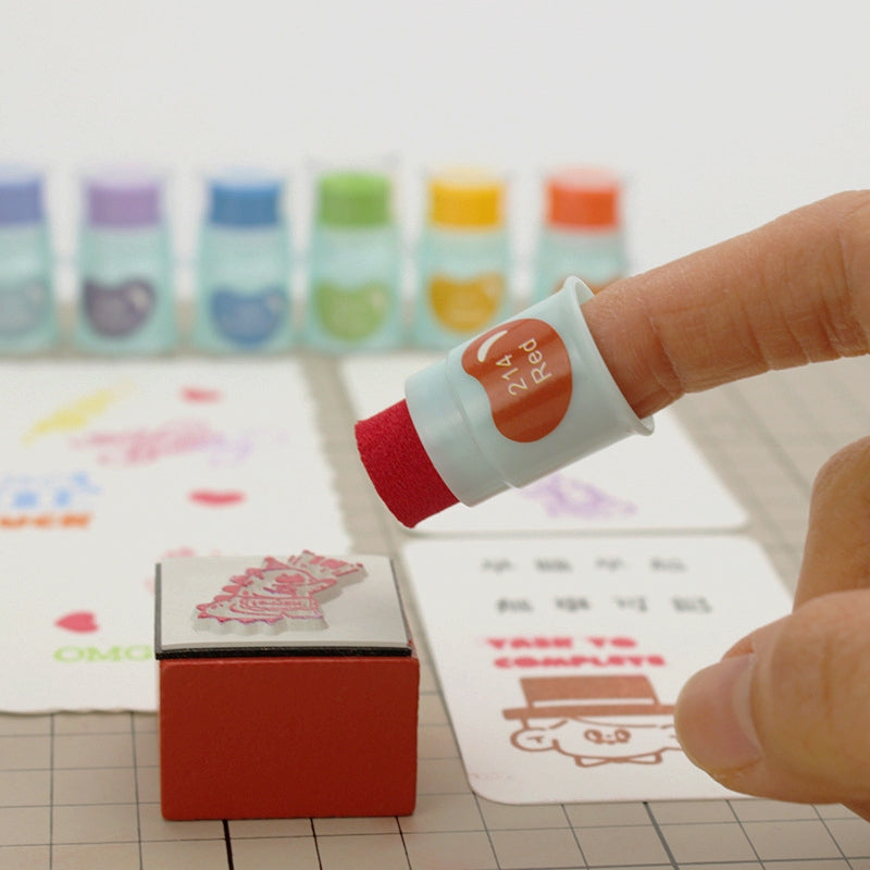 Cloth Finger Print Pad For Printing Mud And Rubber Seal - Stamprints 1