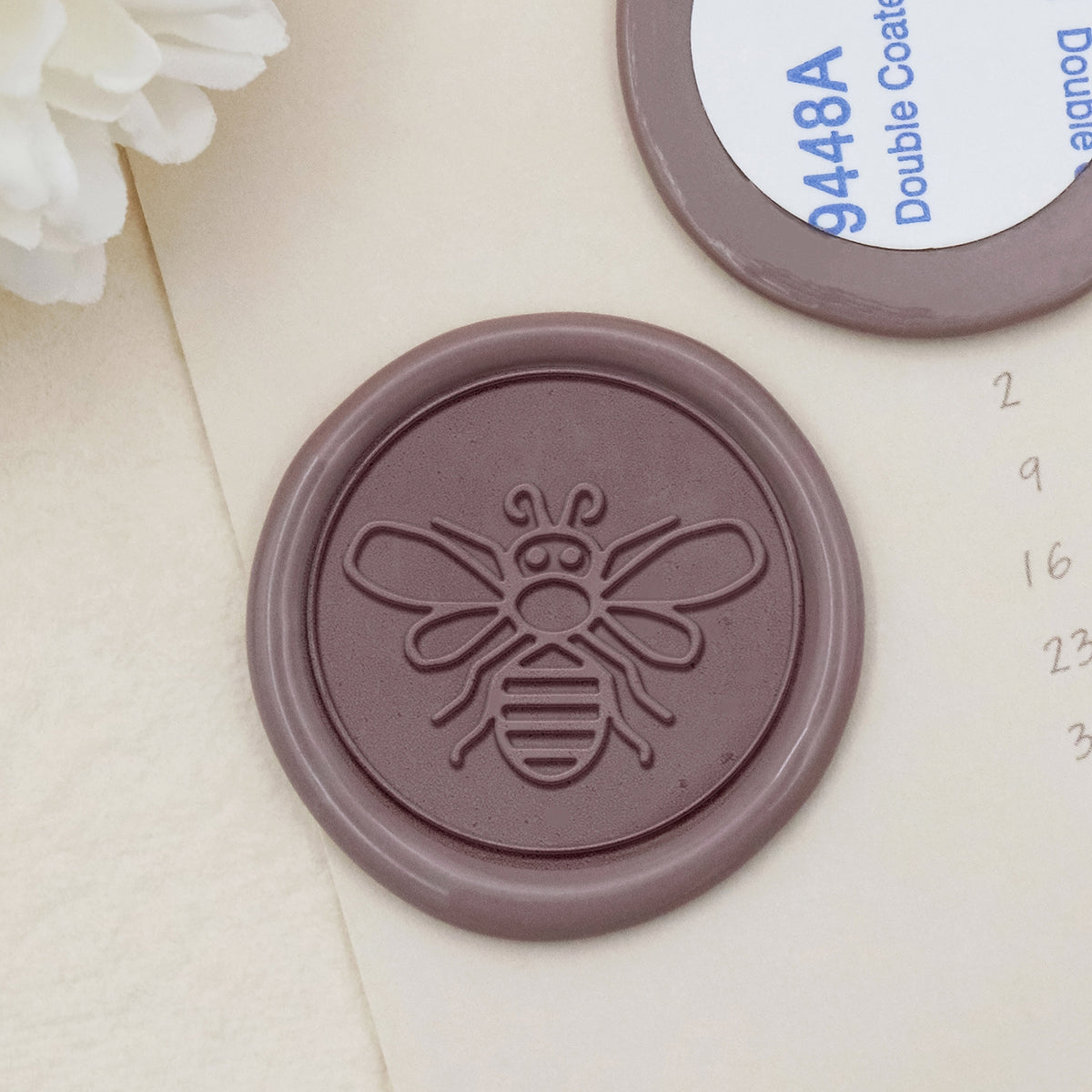Stamprints Bee Self-adhesive Wax Seal Stickers - style 12-1