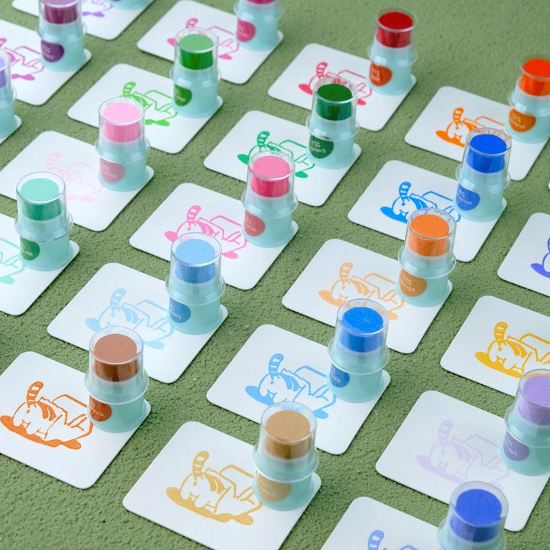 Cloth Finger Print Pad For Printing Mud And Rubber Seal 产品