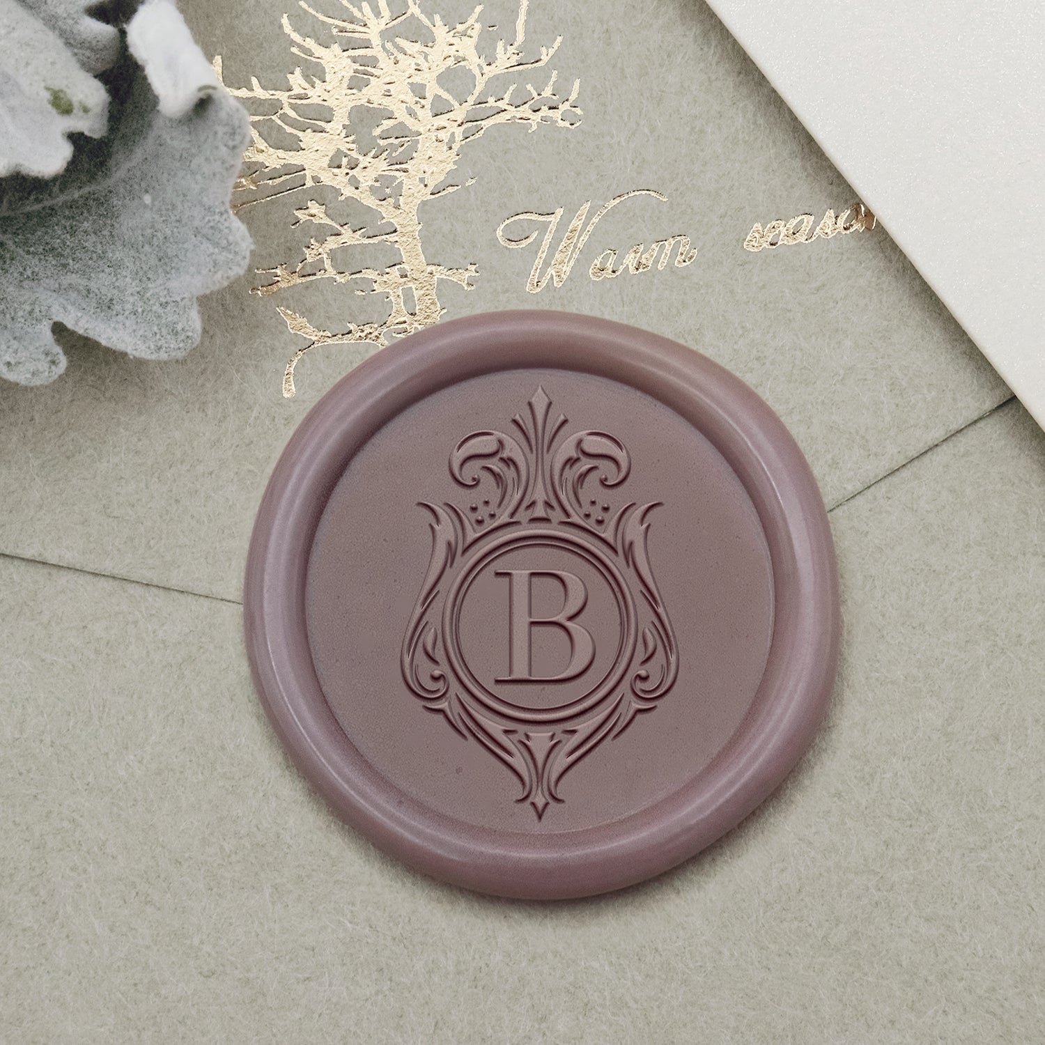 Custom Logo Wax Seal Stamp - Style 1-2