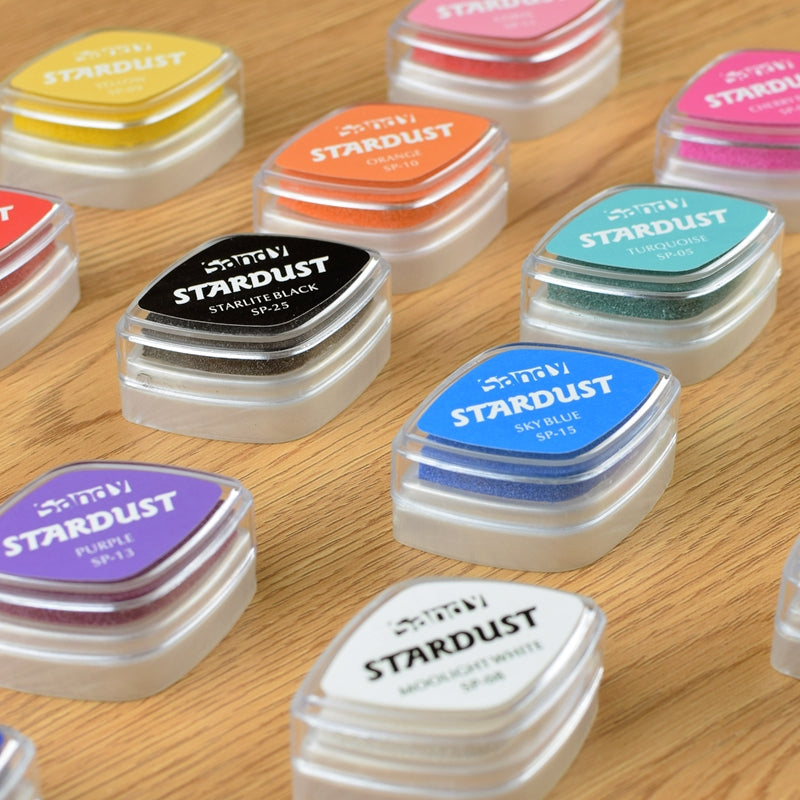 Shiny Pearlescent Color Eye Finger Painting Ink Pad311
