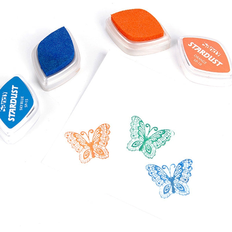 Shiny Pearlescent Color Eye Finger Painting Ink Pad8111