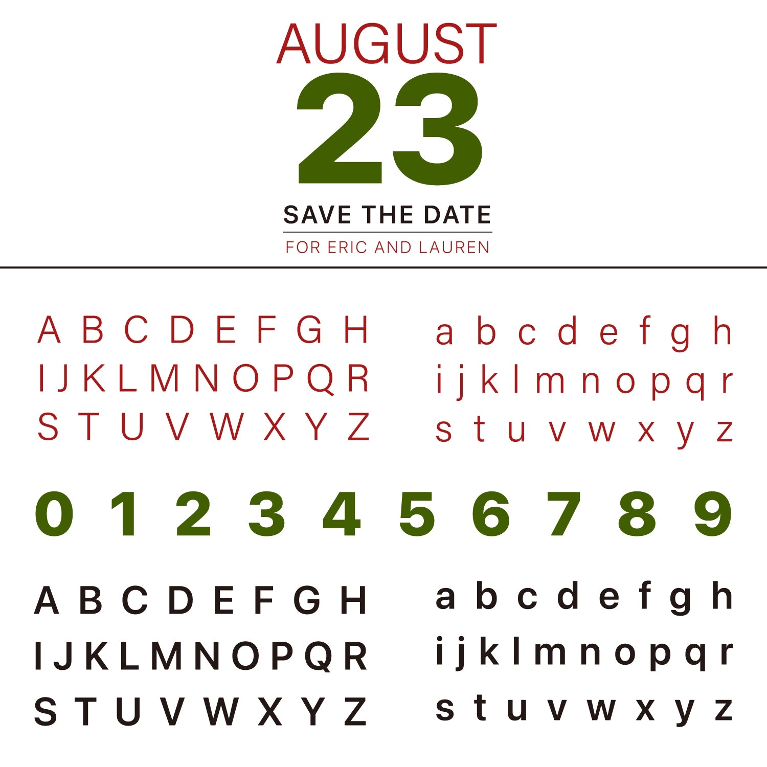 Custom Calander Wedding Save the Date Rubber Stamp 25