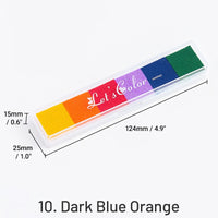 10. Dark Blue Orange
