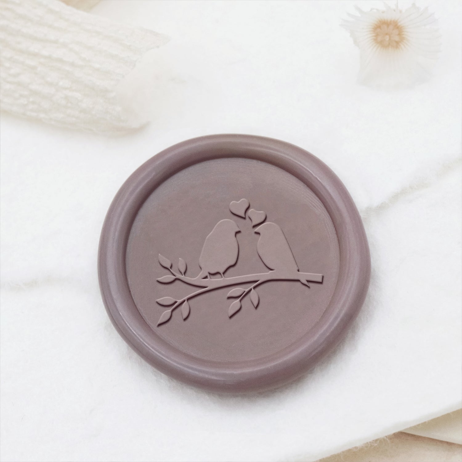 Wedding Celebration Magpies Wax Seal Stamp 2
