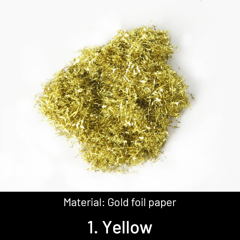 Feuilles d'Or Concassées Décoratives DIY sku-1