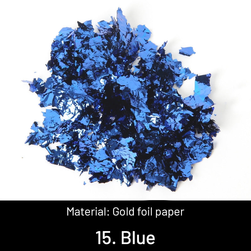 Feuilles d'Or Broyées Décoratives DIY sku-15