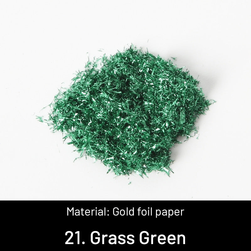 Feuilles d'or concassées décoratives DIY sku-21