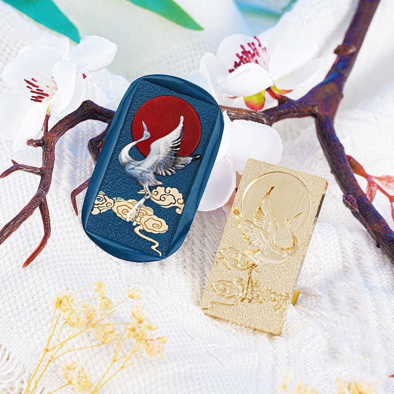 3D Relief Flora and Fauna Wax Seal Stamp (4 Design) b1