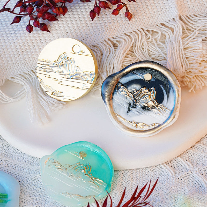 3D Relief Flora and Fauna Wax Seal Stamp (4 Design) b4