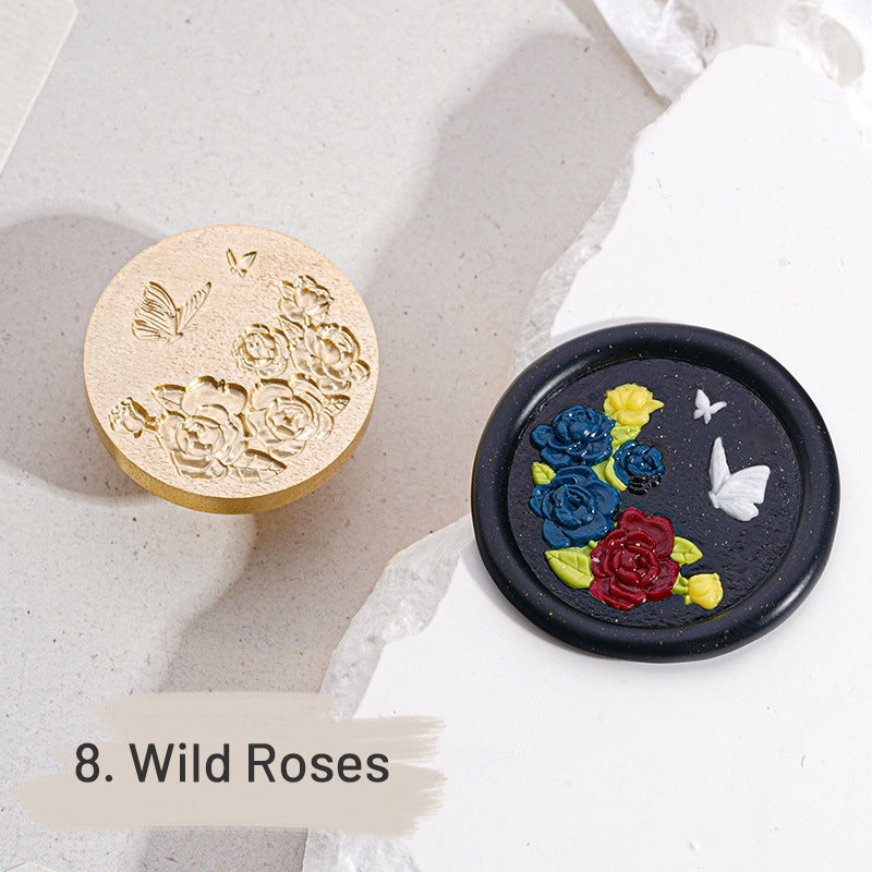 3D Relief Halloween and Gothic Wax Seal Stamp sku-8