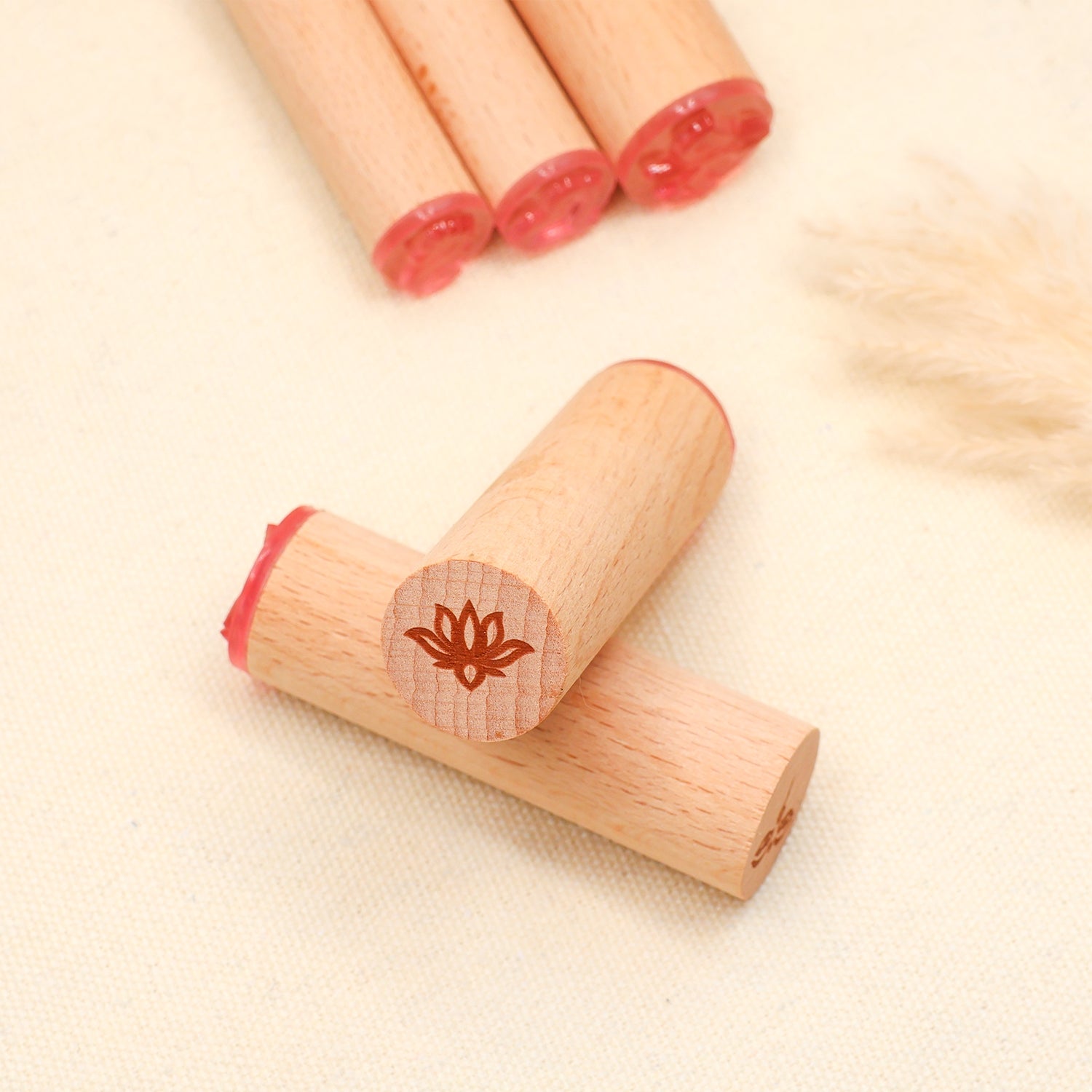 Mini Tampon en Caoutchouc Personnalisé 8