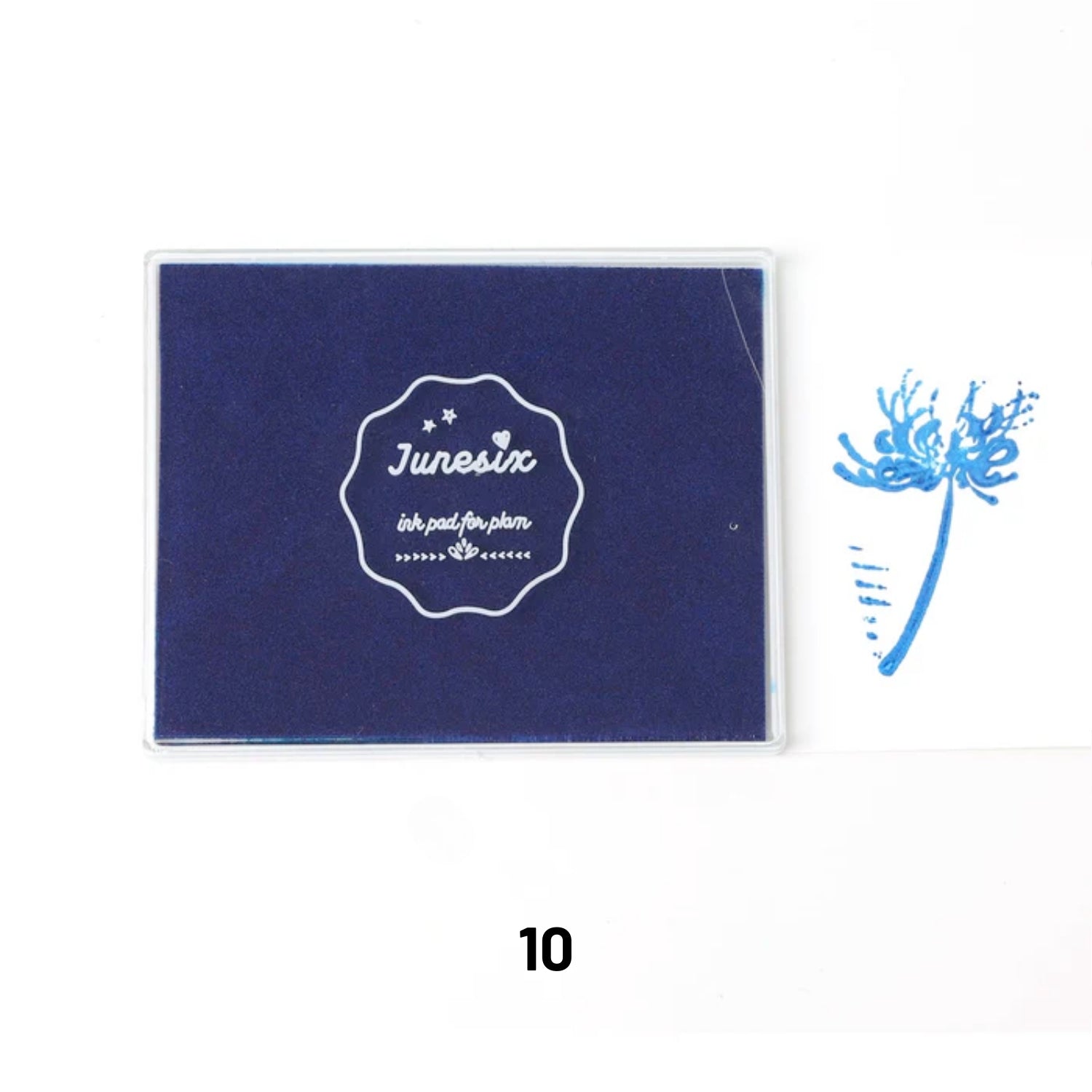 Grand Tampon Encreur Lavable à Base d'Huile pour Peinture au Doigt 11