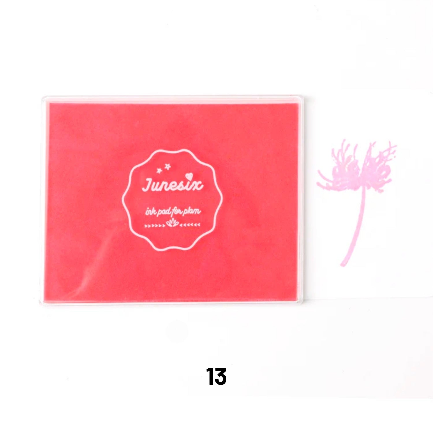 Grand Tampon Encreur Lavable à Base d'Huile pour Peinture au Doigt 14
