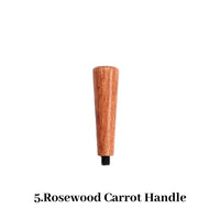 5.Rosewood Carrot Handle