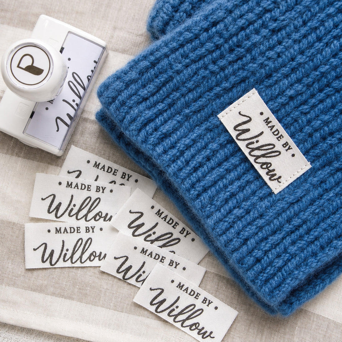 Custom Logo Self-Inking Fabric Stamp25