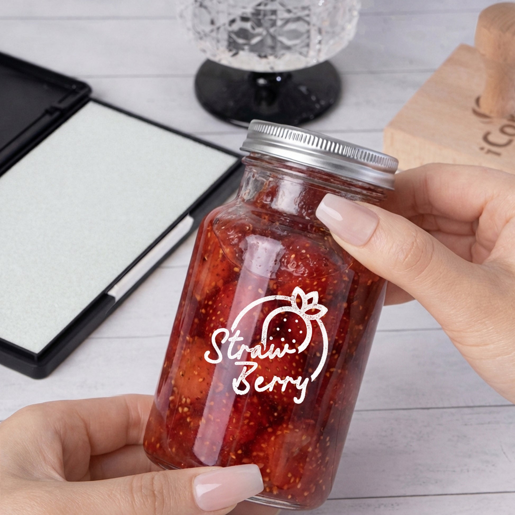 Tampon Encreur Grand Format à Séchage Rapide Toutes Surfaces10