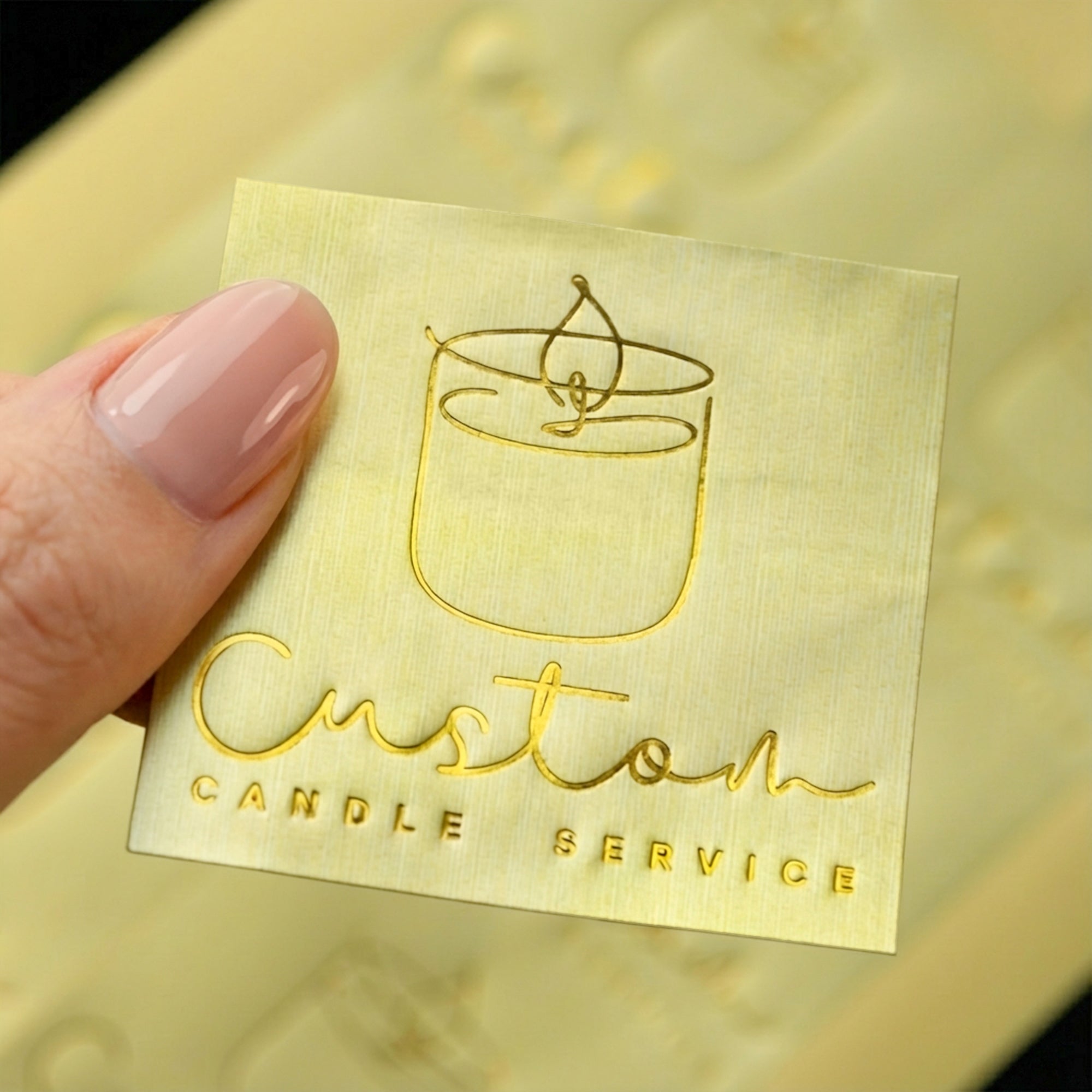 Custom Matte Metallic Foil Labels | Luxury Hot Stamped Stickers27