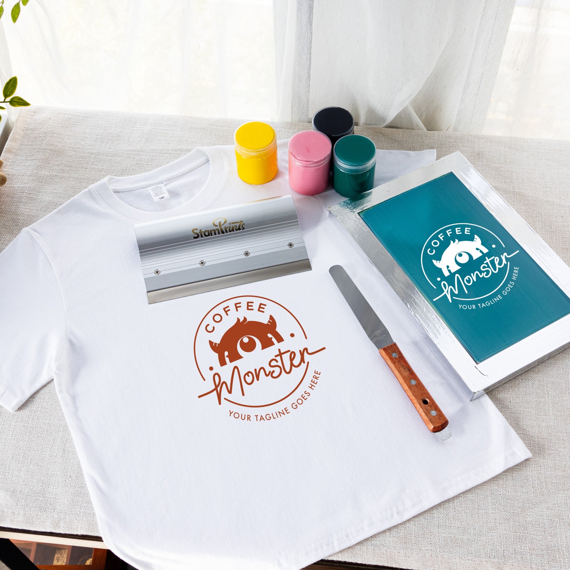Custom Screen Printing - Personalized Designs for T-Shirts, Tote Bags, Boxes & More1