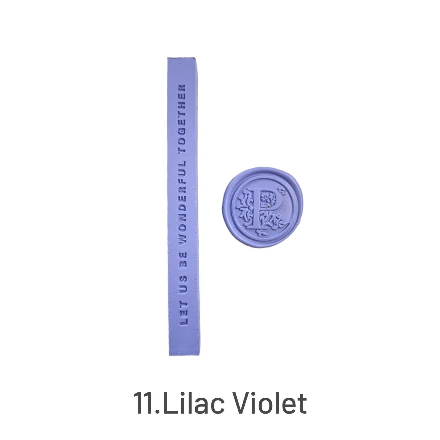 Bâton de cire à cacheter pastel mat sans mèche11