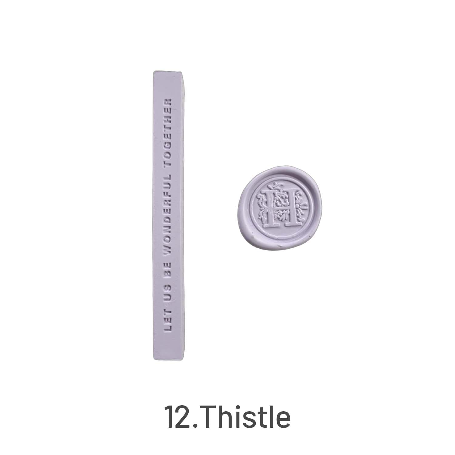 Bâton de cire à cacheter mate pastel sans mèche12