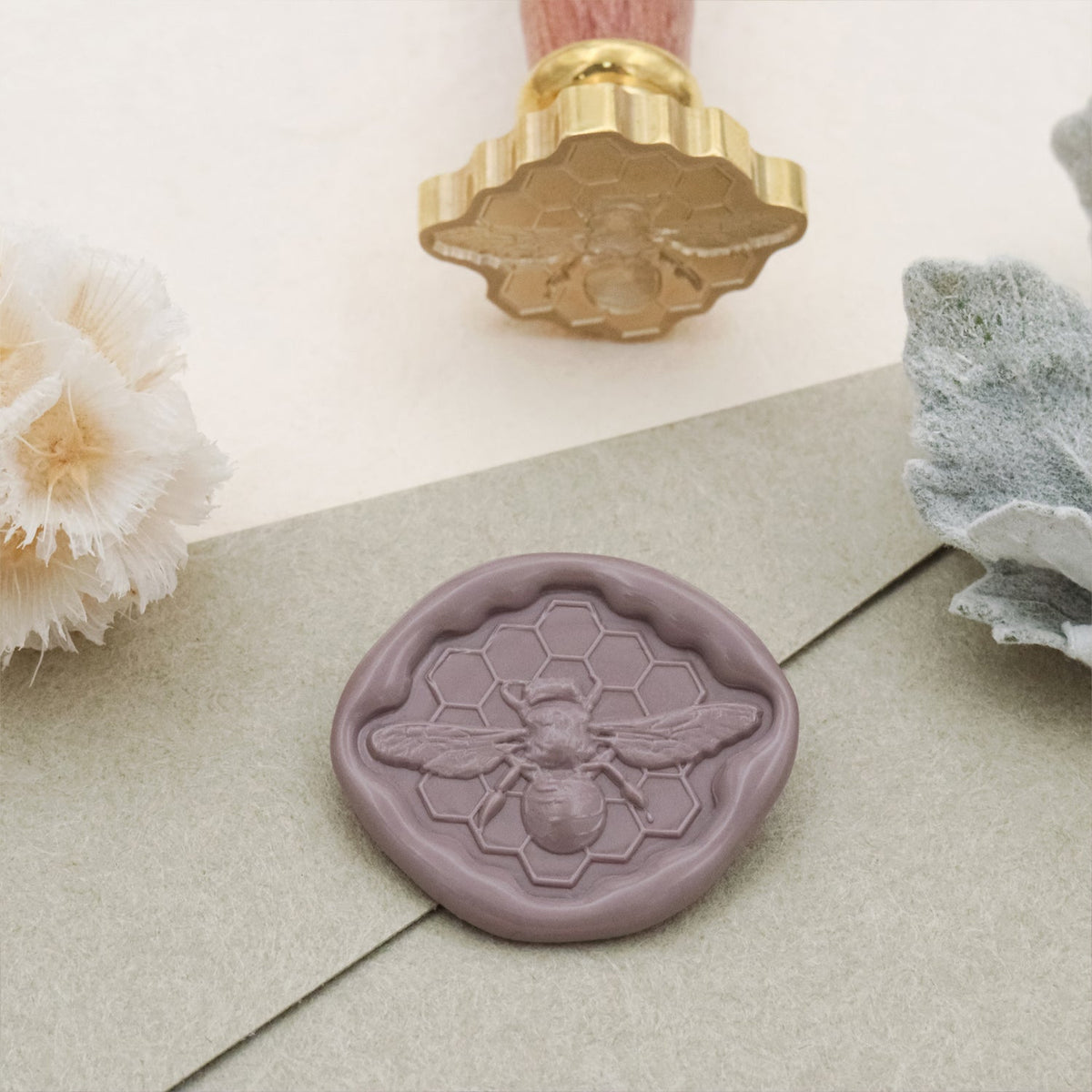 Stamprints 3D Relief Bee Wax Seal Stamp 1