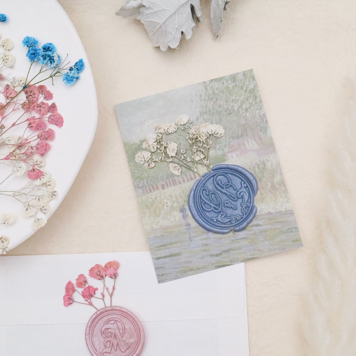 Stamprints Dried Pressed Baby's Breath-4